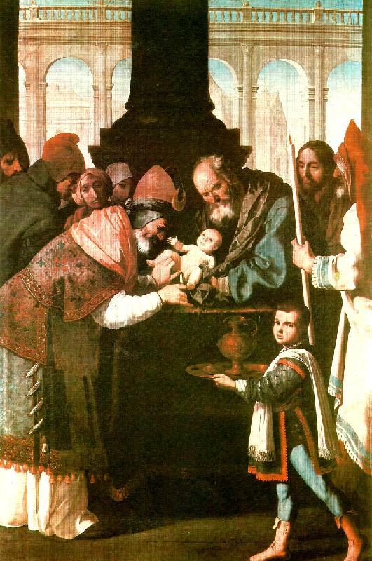 Francisco de Zurbaran circumcision oil painting image